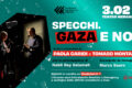 Al Teatro Mercadante Paola Caridi e Tomaso Montanari in "Specchi. Gaza e noi"